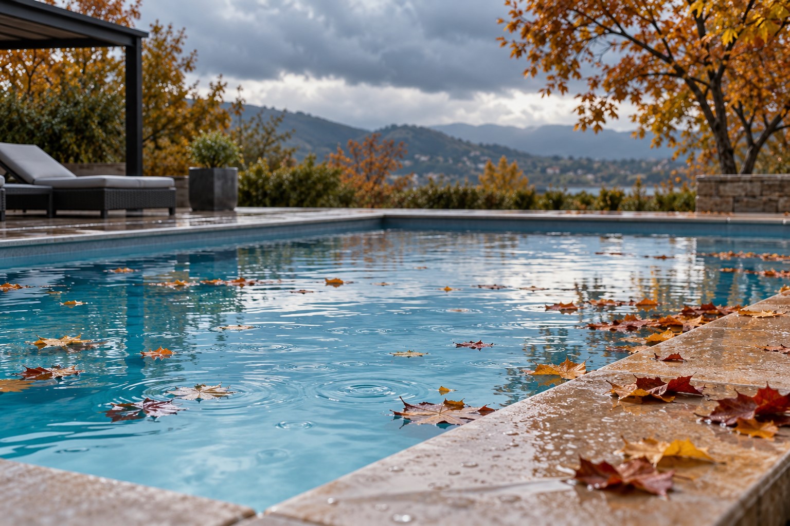 protect your pool from rain - poolbros